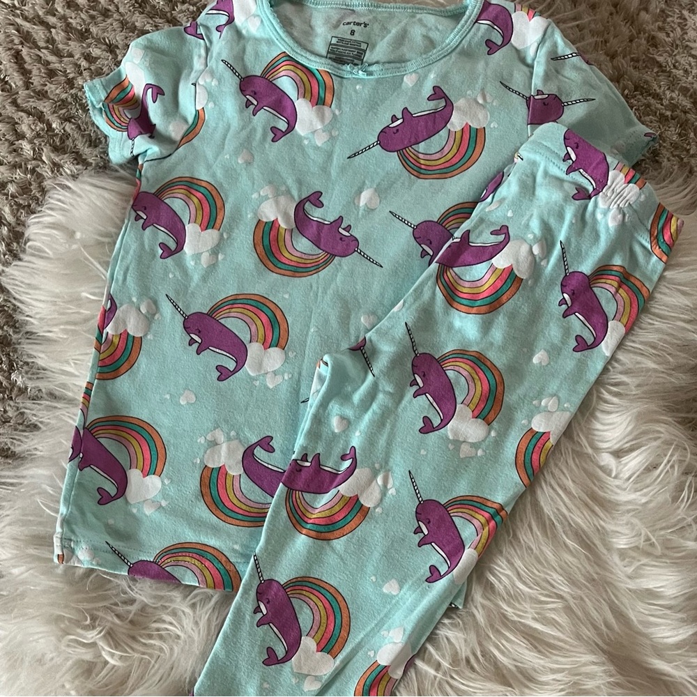Girls unicorn pajamas